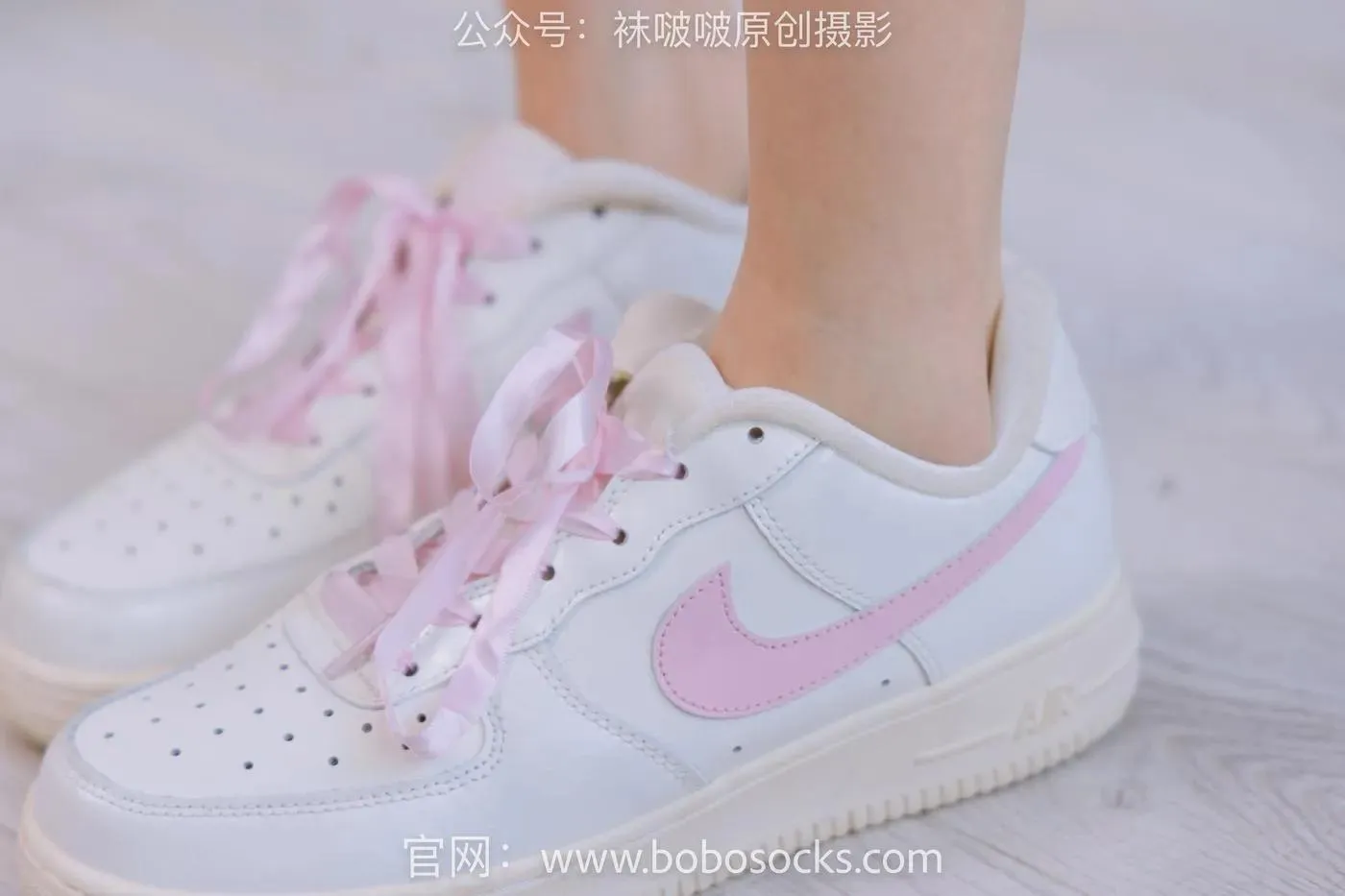 [BoBoSocks袜啵啵]NO.147 稚予-空军一号板鞋、白棉袜、体操服 [139P]插图